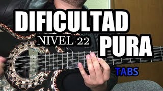 Video thumbnail of "EL REQUINTO MÁS DIFICIL QUE SÉ (Bajo Quinto) Tutorial TABS"