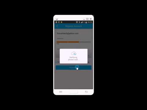 How to apply for a Foscam cloud account on Android app Foscam