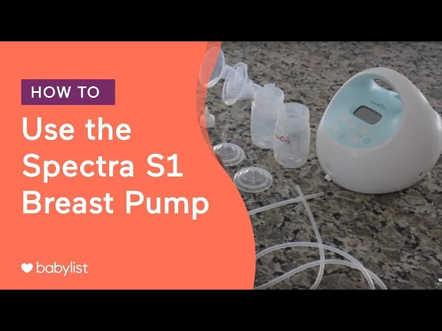 How to Use the Spectra S1 Breast Pump - Babylist 