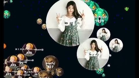 AGAR.IO  REALTIME SPLITRUN // AWESOME MOMENTS