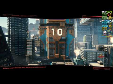 Cyberpunk 2077 Psycho | 4K BENCHMARK | RTX 4070