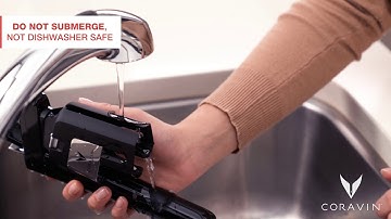 Cleaning the Coravin Wine Preservation System