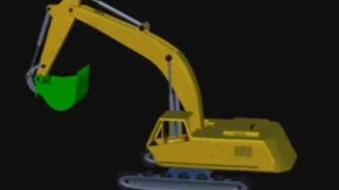 Excavators animation