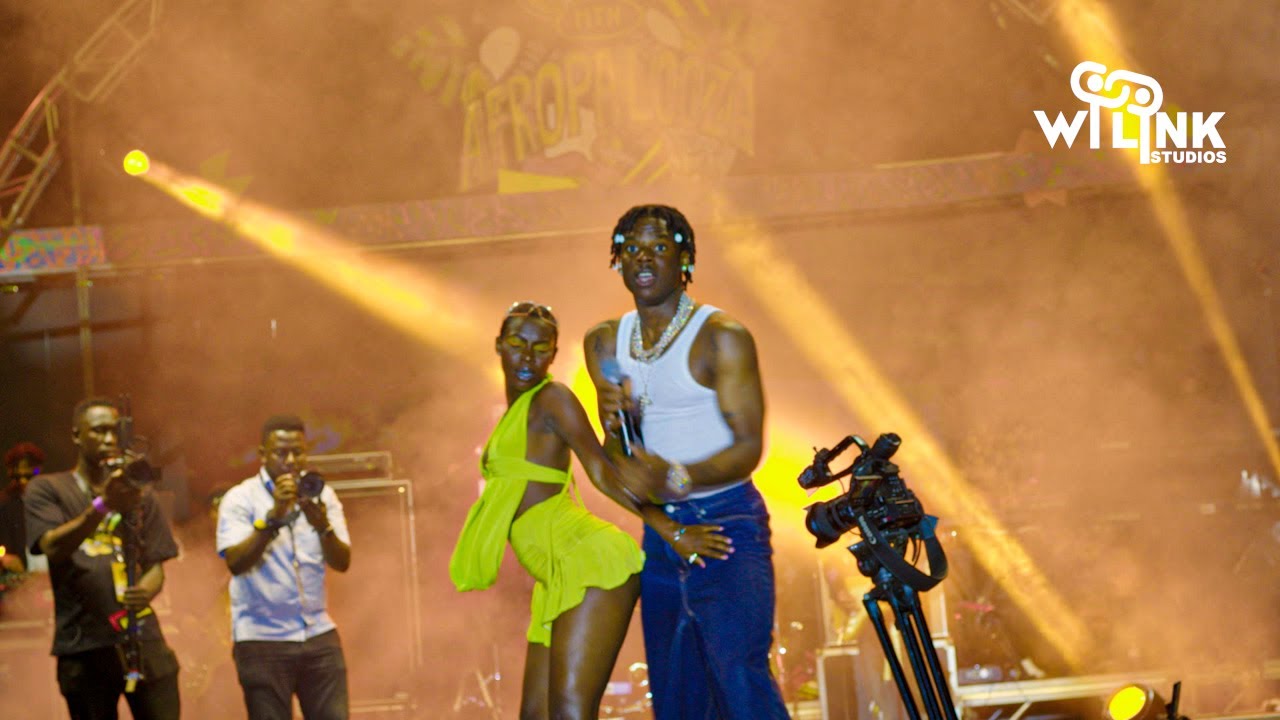 Rema live in a concert YouTube