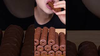 ASMR MAGNUM CHOCOLATE ICE CREAM OREO NUTELLA TWIX DESSERT MUKBANG 먹방 チョコレートアイスクリーム 咀嚼音 EATING SOUNDS