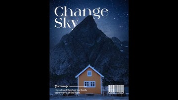 Change Sky #Photoshop #Tutorial