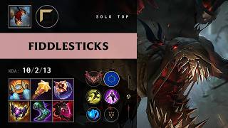 Fiddlesticks Top vs Camille - EUW Grandmaster Patch 26.16
