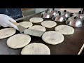 호떡 나이 60살! 기름없이 구운 쫄깃한 냄비호떡, 호떡구이 Korean grilled sweet pancake, grilled hotteok - Korean street food