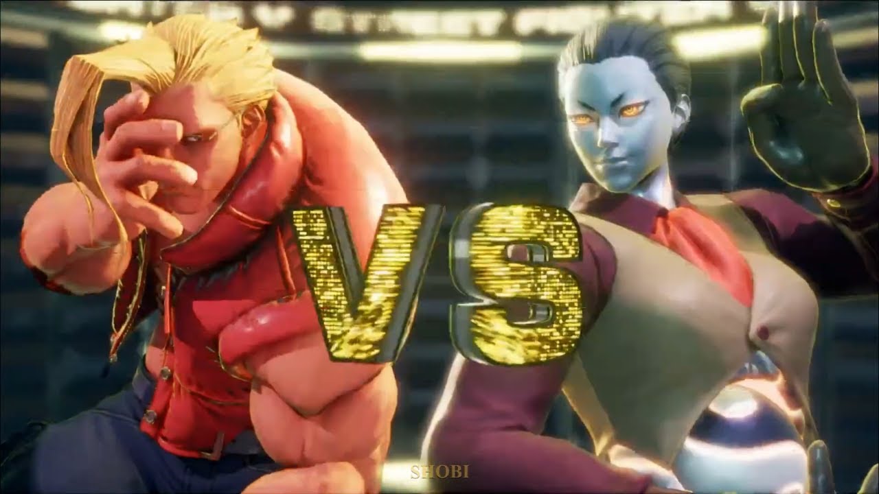 NASH VS SETH STREET FIGHTER V CHAMPION EDITION HARDMOD GAMEPLAY