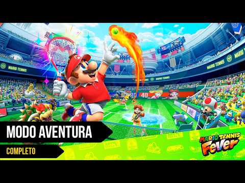 Mario Tennis Fever – Modo Aventura Até os Créditos!