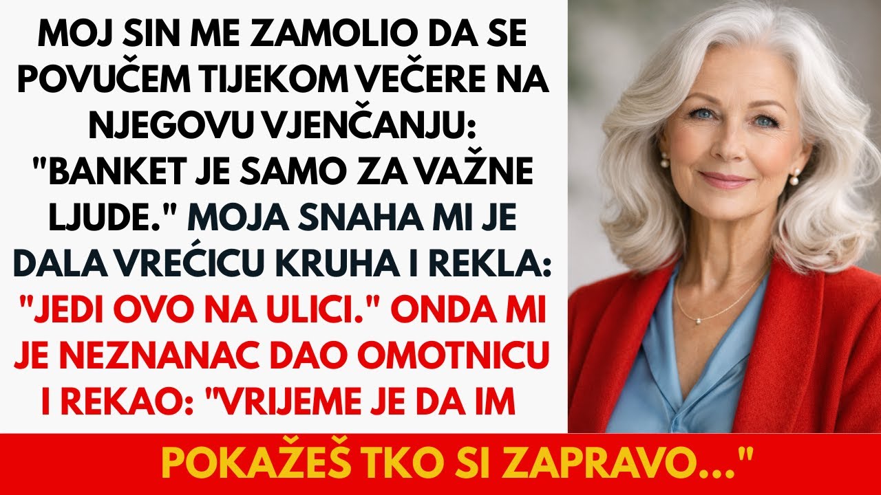 Moj sin me zamolio da se povučem tijekom večere na njegovu vjenčanju: “Banket je bio skup, to je s…”