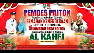 LIVE PEMDES PAITON BERSHOLAWAT DALAM RANGKA SEMARAK KEMERDEKAAN RI KE 80 DESA PAITON -28-08-2025