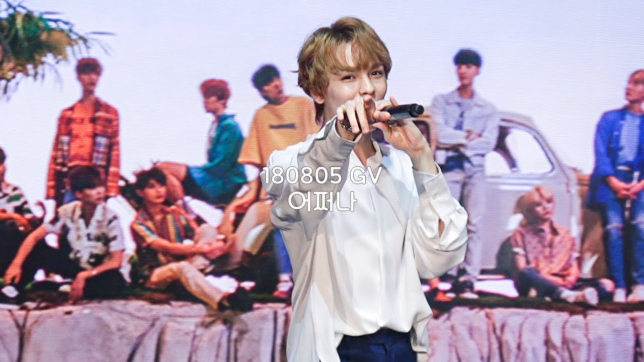 180805 세븐틴 버논 (VERNON) 어쩌나 @Oh My Day! GV