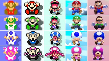 Super Mario Maker 2 - All Character Failure Animations