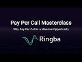 Pay Per Call Masterclass - Why Pay Per Call is a Massive Opportunity