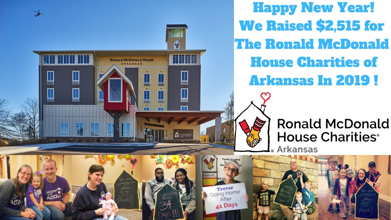 We Raised $2500 for the Ronald McDonald House Charities of Arkansas in ...