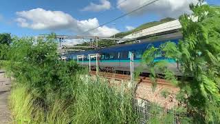 AEL CAF-train (E108/K408) 經過欣澳站