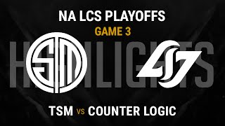 CLG vs TSM Highlights Game 3 - Grand Final NA LCS Spring Playoffs 2016 - CLG vs Team Solomid G3