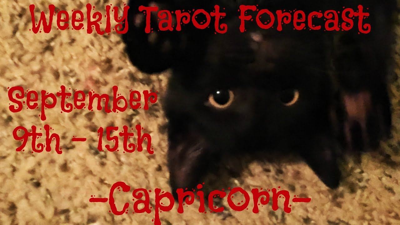 Capricorn ~ An awakening! ~ Weekly Tarotscope Sept 9th - 15th