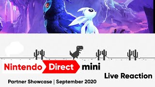 Myke Reacts to Nintendo Direct Mini Partner Showcase September 2020 (FULL VOD)