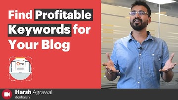 How To Quickly Find Profitable Keywords for Your Blog (Beginner’s Guide)