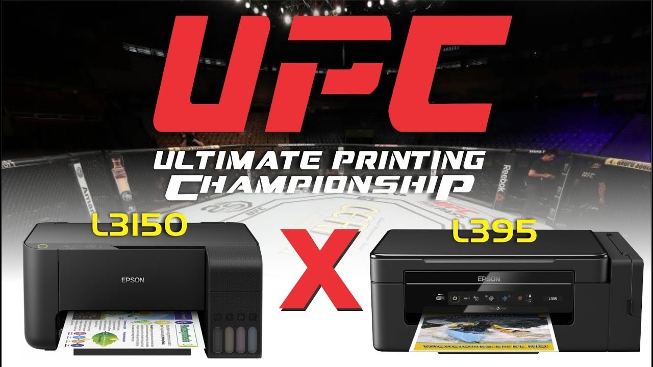 Epson L3150 X L395 - Tinta original x Tinta similar - YouTube
