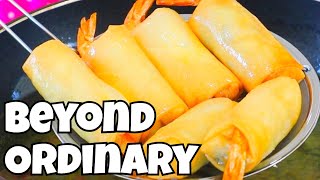 Mouthwatering Shrimp Spring Roll Tutorial