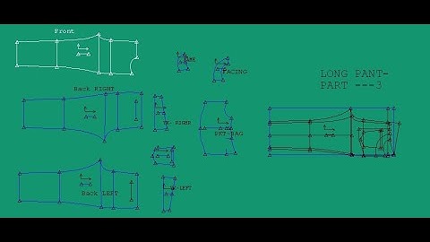 GERBER accumark long pant part 3