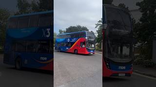 Morebus 1787 HJ24 RCU on Route X3 to Bournemouth