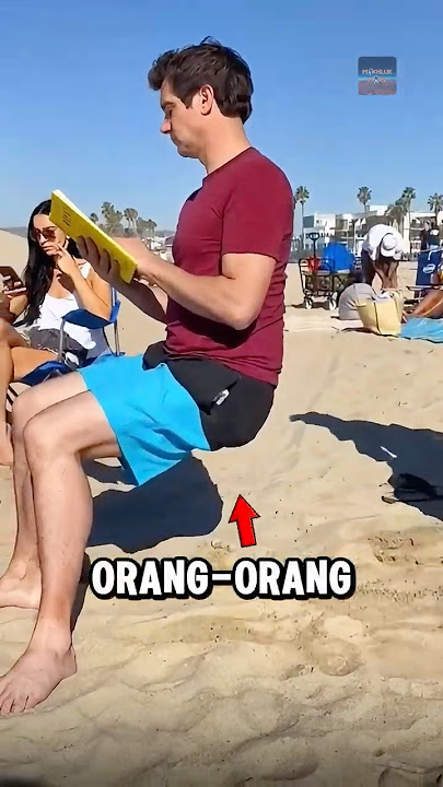 Beginilah cara duduk melayang di udara😱