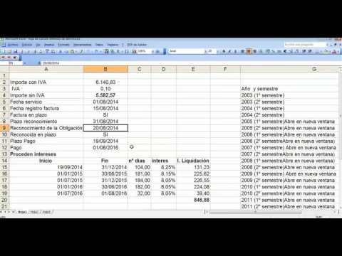 Vídeo: Com Es Calculen Els Interessos De Demora