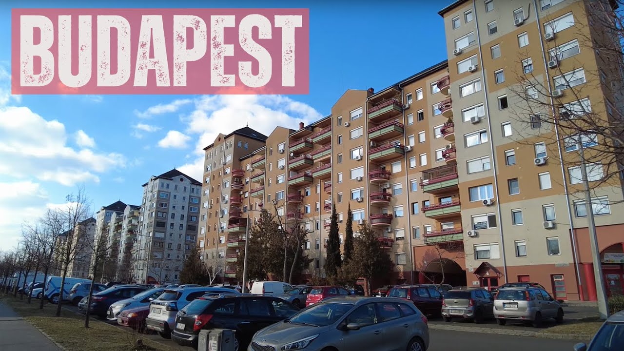 Budapest District 4 - Káposztásmegyer [4k Ultra HD 60fps ]