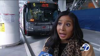 First SF Muni buses depart from new Salesforce Transit Center