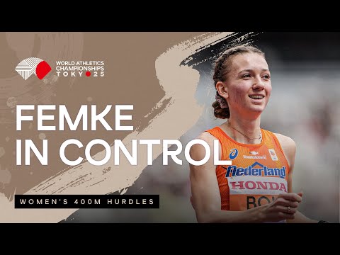Bol cruises to the 400m hurdles semi-final with 53.75 | World Athletics Championships Tokyo 25