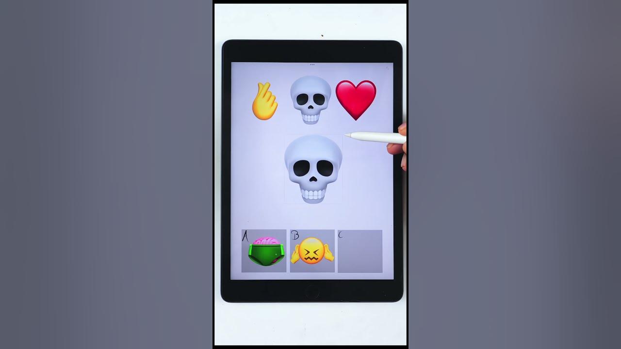 Name this emoji 💀👧#digitalart #funny  #emojichallange