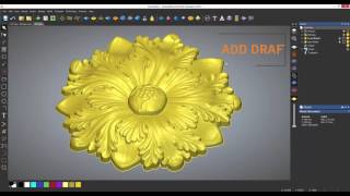 ArtCAM Standard Tutorials - 4.5 Smoothing, Scaling and Draft Angles Net Worth