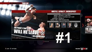 WWE 2K15 Hustle Loyalty Disrespect | #1