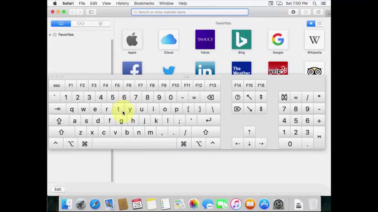 How To Enable Onscreen Keyboard In Mac Osx Easy Youtube