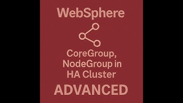 WebSphere CoreGroup, NodeGroup in HA Cluster - Advanced - JOT Middleware