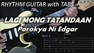 Lagi Mong Tatandaan - Parokya Ni Edgar (Rhythm Guitar Cover & Tutorial) with tabs chords
