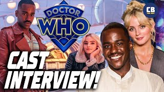 Hop In The TARDIS With the NEW Doctor! Doctor Who Season 14 Interview! (Ncuti Gatwa, Millie Gibson)