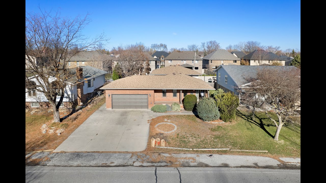 139 Bouffard Rd LaSalle ON Cinematic Real Estate Walk Through video