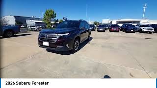 2026 Subaru Forester near me Houston Katy Sugar Land Cypress The Woodlands Pearland TX T30509