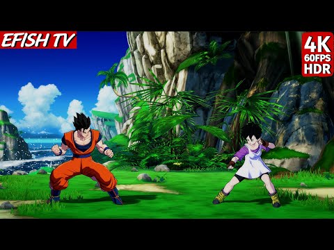 Adult Gohan vs Videl (Hardest AI) - Dragon Ball FighterZ