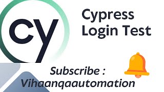 Cypress Automation  Login Test Case
