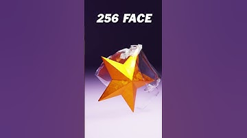 Satisfying STAR Cloth Simulation #blender3d #blenderanimation #3dart #3danimation #satisfying