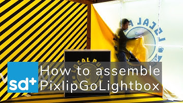 How to assemble a Pixlip Go Lightbox (back-lit display system)
