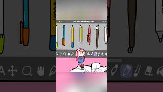Switching Tools on iPad? No Problem! #tourbox #animation #anime #digitalart #loop