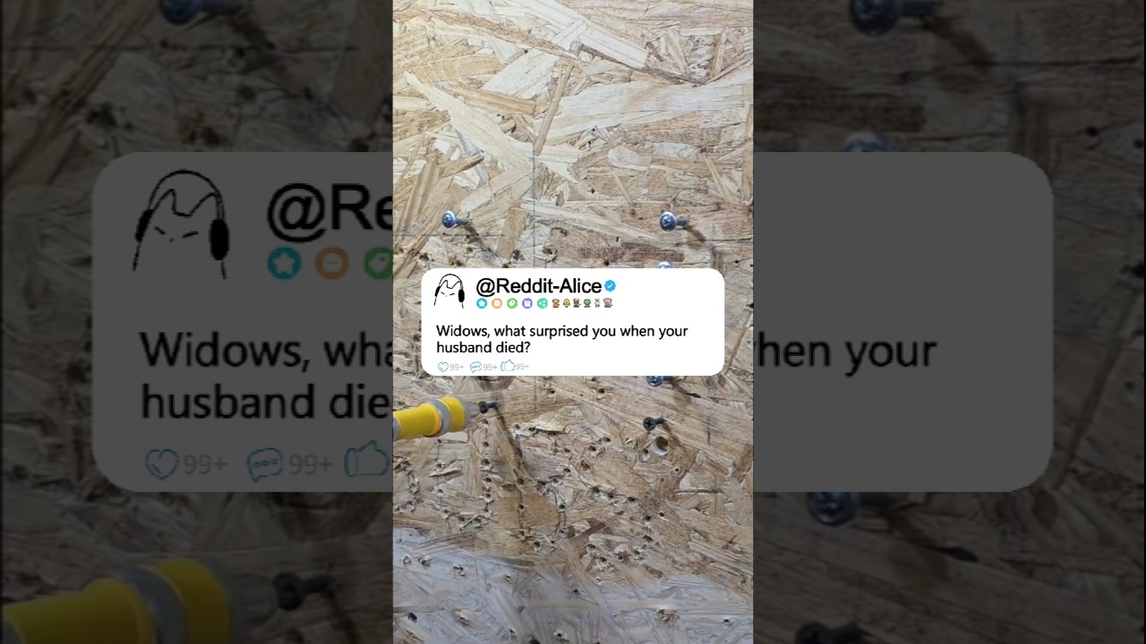 Widows, what surprised you when your husband died?