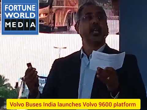 Volvo Buses India launches Volvo 9600 platform